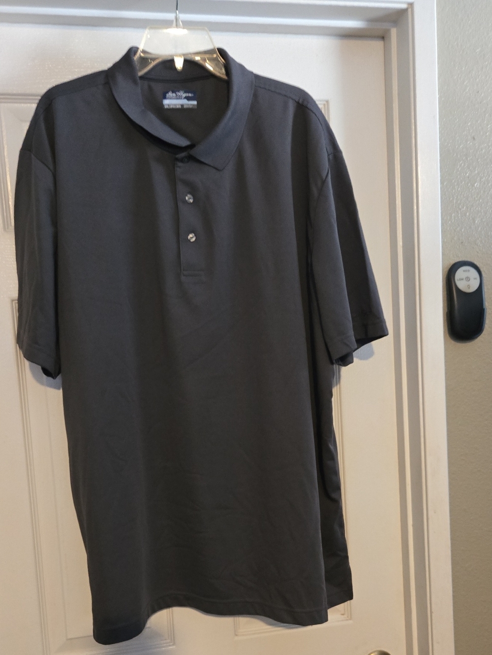 Hogan Dark Gray Short-Sleeve Polo